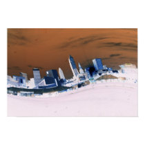 Cleveland Skyline posters by njbrilla Cleveland Skyline posters