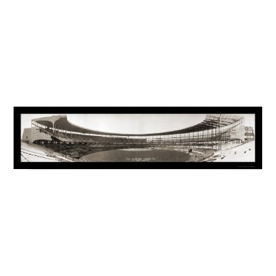 Cleveland Stadium Photo 1931 Print by lc_panoramicphotos