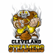 Cleveland Steamer Football Photo Cutout