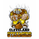 Cleveland Steamer Football t-shirts