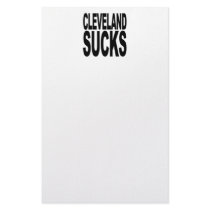Cleveland Sucks stationery by MyShirtSucks Cleveland Sucks stationery