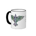 Clever as Crows mug by Weather_blue Clever as Crows mug