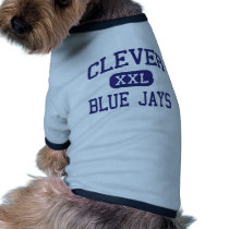 Clever - Blue Jays - High School - Clever Missouri pet clothing by customteamsportswear Clever - Blue Jays - High School - Clever Missouri pet clothing