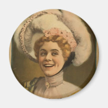 Clever Carrie DeMar, 'Joseph Hart Vaudeville Co.' Magnets