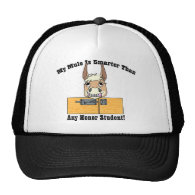 Clever Mule (tan) Trucker Hat