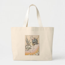 Clever Quox Rolls Eggs at Nome King Canvas Bag