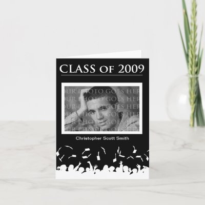 free template for graduation photo announcement