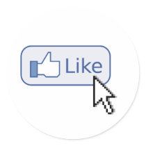 Click on "like" Stickers stickers