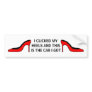 CLICK YOUR HEELS - bumper sticker