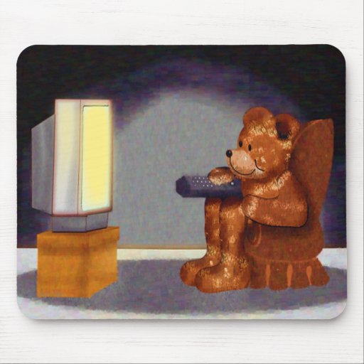 Clicker Bear Mouse Mats