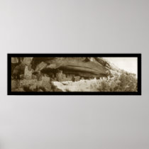 Cliff Palace Colorado Photo 1918 Print