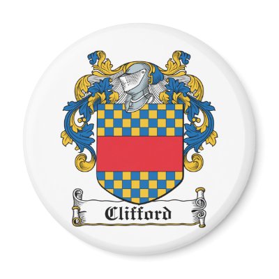 Clifford Family Crest Fridge Magnets by coatsofarms