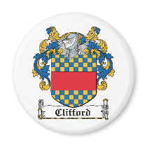Clifford Family Crest magnets