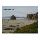 Cliffs Along Pismo Beach Shoreline Postcard