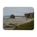 Cliffs Along Pismo Beach Shoreline Rectangular Magnet