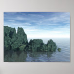 Cliffs and Caves Posters