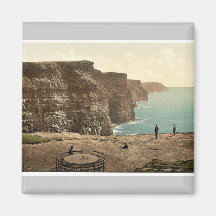 Cliffs at Moher. Co. Claire. (i.e. Clare Co.), Ire Refrigerator Magnets