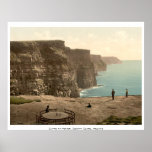 Cliffs at Moher, County Clare Poster