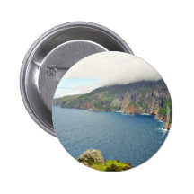 Cliffs Ireland Pinback Button