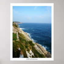 Cliffs of Asturias Poster