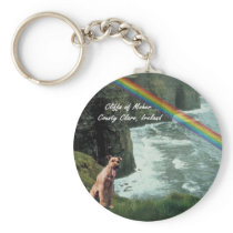 Cliffs of Moher Ireland Design #3 Keychain