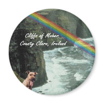 Cliffs of Moher Ireland Design #3 Magnets