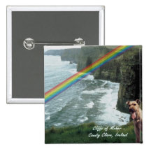 Cliffs of Moher Ireland Design #3 Pins