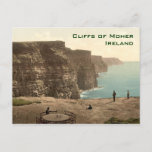 Cliffs of Moher Irish Music Jig Postcard