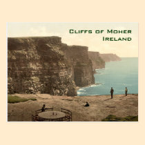 Cliffs of Moher Irish Music Jig Postcard