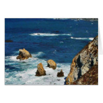Cliffs On See Greeting Cards