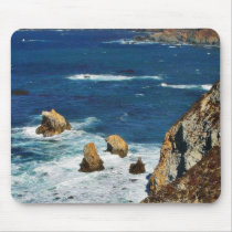 Cliffs On See Mouse Pad