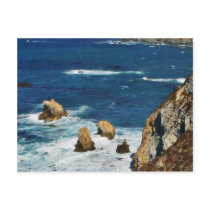 Cliffs On See Postcard