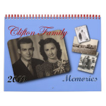 Clifton Family Memories 09 Calendars