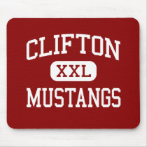 Clifton - Mustangs - High - Clifton New Jersey mousepads by customteamsportswear Clifton - Mustangs - High - Clifton New Jersey mousepads