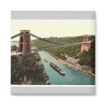 Clifton suspension bridge from the north east clif refrigerator magnet