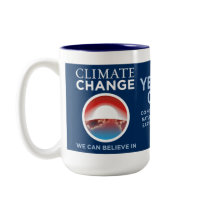 Climate Change - Yes We Can Obama Parody Mug by monkeyclown Climate Change - Yes We Can Obama Parody Mug