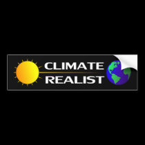 Climate Realist bumper stickers