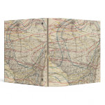 Climatological map of Wisconsin 3 Ring Binder