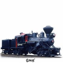 Climax Steam Locomotive Photo Sculptures