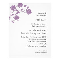 Climb High (purple) 4.25x5.5 invitations