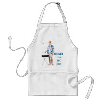 climb now bbq later aprons