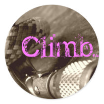Climb. stickers by daniruns Climb. stickers