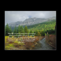 Climb the mountains postcards