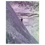 Climber on south face of Annapurna, 5800 meters, N flyers