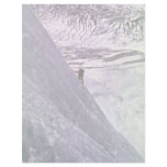 Climber on south face of Annapurna, 5800 meters, N letterhead