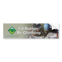 Climbing Bumper Sticker bumper stickers by boyscouts Climbing Bumper Sticker bumper stickers