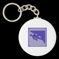 Climbing Icon - Guy keychains