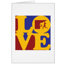 Climbing Love Greeting Card
