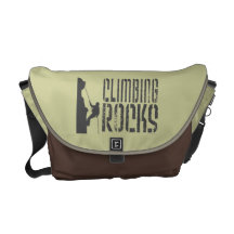 Climbing Rocks Messenger Bags