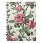 Climbing roses wallpaper, 1900-1915 notebooks